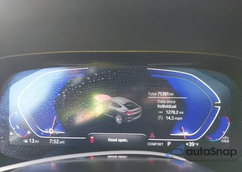 2021 BMW X6 xDrive40I z USA, uszkodzony, nr VIN 5UXCY6C01M9F95433